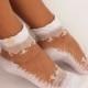 Lace Ankle Socks, womens socks with vintage pearl buttons, One Size Fits All Women
