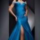 Fashion Off-the-shoulder Ruffles Floor-length Chiffon Prom Dresses In Canada Prom Dress Prices - dressosity.com