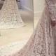 Elegant A-line Lace Backless Wedding Dress With Court Train WD052