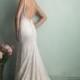 Allure Bridals 9170 Lace Low Back Wedding Dress - Crazy Sale Bridal Dresses