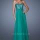 Kelly Green La Femme 19614  La Femme Prom - Elegant Evening Dresses