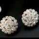 Bridal Rhinestone Stud Earrings,Wedding Rhinestone Earrings,Vintage Wedding Bridal Rhinestone Earrings,Stud,Wedding Jewelry BRITNEY