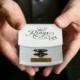 Personalized Ring Bearer Box Engraved For Free Alternative Ring Bearer Pillow Wood Case For Wedding Rings For Ring Bearer To Use
