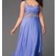 Long Beaded One Shoulder Elizabeth K Prom Dress - Discount Evening Dresses 