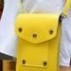 Yellow bag, yellow purse, yellow clutch bag, Lady's bag, women's bag, women's wallet, women's purse,  yellow glitter purse, Vegan Bag