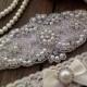 Wedding Garter SET - Bridal Garter - Pearl and Crystal Rhinestone Garter and Toss Garter Set