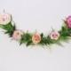 Wedding garland, Flower garland, bohemian flower garland, floral wall hanging, wedding garland, floral garland