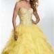 2014 Cheap Organza Ruffled Gown by Paparazzi by Mori Lee 95095 Dress - Cheap Discount Evening Gowns