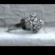 Antique Art Deco Platinum Diamond Engagement Ring by Birks - 1.40ct.