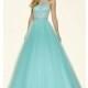 Illusion Sweetheart Ball Gown Style Prom Dress by Mori Lee - Brand Prom Dresses