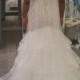 Cathedral 1 Tier 108" Ivory, White or Pale Ivory wedding veil with Swarovski Crystals. Pencil or cut edged. FREE UK POSTAGE