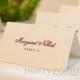 Wedding Escort Cards Placecards for Reception, Simple, Elegant, Chic, Custom Colors to Match Your Theme, FAST shipping As Many as You Need!