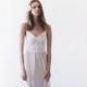 SALE Ivory maxi ballerina gown, Sweetheart neckline wedding dress, Minimal wedding dress 1064