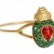 Daniela Villegas Maat Red Sapphire & Emerald Ring (Nordstrom Exclusive) 