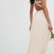 TFNC WEDDING Embellished Maxi Dress with Embellished Strappy Back