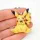 Pokemon pikachu limited edition pendant necklace fato a mano for collectors, steel chain