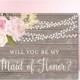 Will You Be My Bridesmaid Card, Bridesmaid Maid of Honor Gift, Will You Be My Maid of Honor, Matron of Honor, Brides Man, Flower Girl 