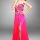 Signature by Landa GC643 Hot Pink,Emerald Dress - The Unique Prom Store