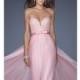 2014 Cheap Strapless Chiffon Gown by La Femme 20046 Dress - Cheap Discount Evening Gowns