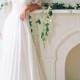 2017 Popular Off Shoulder Long A-line White Chiffon Sexy Lace Wedding Dresses, WD0138