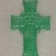 Gumpaste Celtic Cross Cake Topper for First Communion, Baptism, Christening, Baby Shower, Confirmation, Wedding