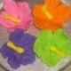 Gumpaste Hibiscus Tropical Cupcake Toppers, Cake Pops, Wedding Cakes, Showers, Birthdays
