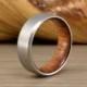Titanium & Jatoba"Brazilian Cherry" ring // Unique Wedding Ring // Men's Wedding Band // Women's Ring // Men's Ring