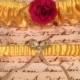 Beauty and the Beast Inspired Garter Set
