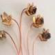 French Wired Miniature Roses (2 pc)