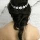 Bridal Hair Accessories, Bridal Headband, Wedding Hair accessories,  Hair Jewelry, Hair Chain Headpiece, Bohemian Head Chain