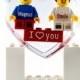 Personalised LEGO® set I Love You for Valentine's day