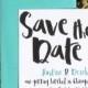 Unique Save the Date Cards - Typography - Save the Date Cards - Custom