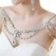 Bridal Cristal Strass Halter Collar - Bridal Shoulder Deco