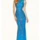 Long Beaded Prom Dress with Sheer Sides by Mori Lee - Discount Evening Dresses 