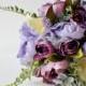 Bridal Bouquet, Purple Bouquet, Lavender Bouquet, Eggplant Purple,  Spring Wedding, Brides Bouquet, Wedding Bouquet, Bridesmaid Bouquet