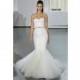 Romona Keveza SP14 Dress 4 - Fall 2014 Fit and Flare White Full Length Romona Keveza Sweetheart - Nonmiss One Wedding Store