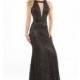 Long Sheer Back Sleeveless Prom Dress by Rachel Allan - Discount Evening Dresses 