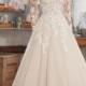 Mori Lee Maira 8110 Long Sleeve Lace Ball Gown Wedding Dress