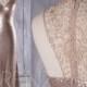 2017 Tan Sequin Bridesmaid Dress, V Neck Halter Wedding Dress, Beading Lace Wedding Dress Slim, Luxury Evening Gown Mermaid Full (JQ201)