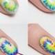 Tie Dye Your Tips With This Nail Art Tutorial And Sneak Peek From