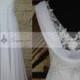 Beach Wedding Dress,Elegant A-line Chiffon Wedding Dress With Beaded Lace Appliques,Cowl Back Wedding Dress,White Destination Wedding Dress