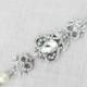 Pearl Wedding Bracelet, Bridal Bracelet, Wedding Jewelry, Pearl Bridal Bracelet, Vintage Style Bridal Jewelry, Bridesmaid Bracelet, Crystal