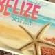 Travel Postcard Save the Date (Belize) - Design Fee
