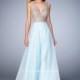 Pale Blue Le Femme Gigi Prom Gowns Long Island GiGi by La Femme 22897 GiGi Designs by La Femme - Top Design Dress Online Shop
