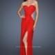 Red La Femme 18771 La Femme Prom - Rich Your Wedding Day