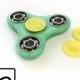 Unique Trick Fidget Spinner Toy *ShockProof*  - Flexible Tri-spinner - Hand Finger - Restless Hand Toy - EDC - Flex plastic - 3d printed