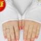 Bridal mittens, White Fingerless Stretch Wedding Gloves, Bridal Wedding Gloves, Beaded, Rhinestone