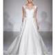 Maggie Sottero - Fall 2015 - Bellissima Sleeveless Tulle A-line Illusion Sweetheart Wedding Dress - Stunning Cheap Wedding Dresses