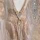 Boho wedding dress crochet , statement wedding dress,boho bridal dress , bohemian wedding dress antique lace ,gypsy wedding dress, eco