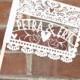 Laser-Cut Papercutting Artwork - CUSTOM Papel Picado Paper Mexican Wedding Flag